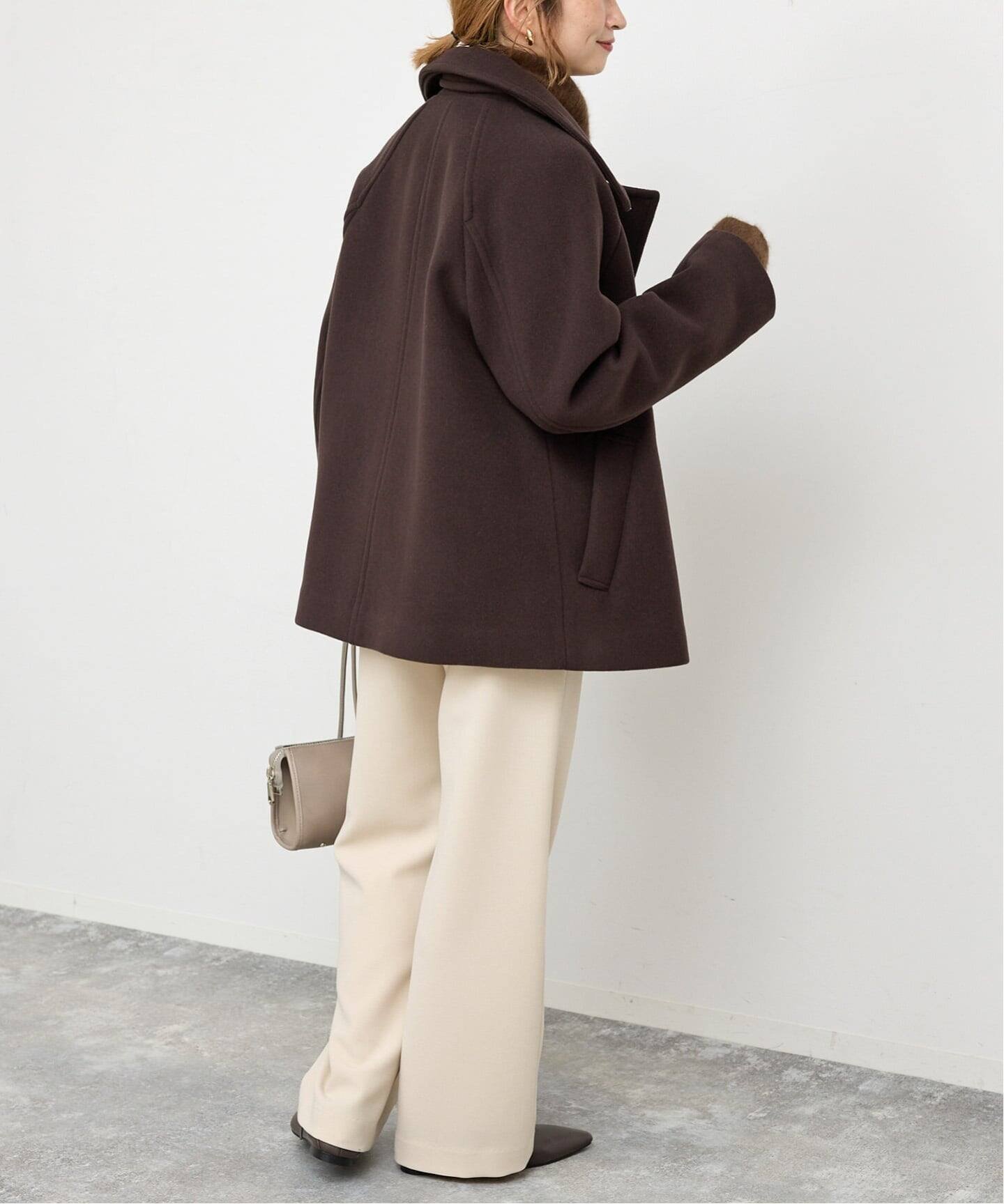 Spick & Span｜S160スタンドカラーショートコート | Rakuten Fashion