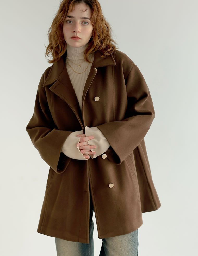 Re:EDIT｜マルチウェイポンチョ風ミドルコート | Rakuten Fashion(楽天