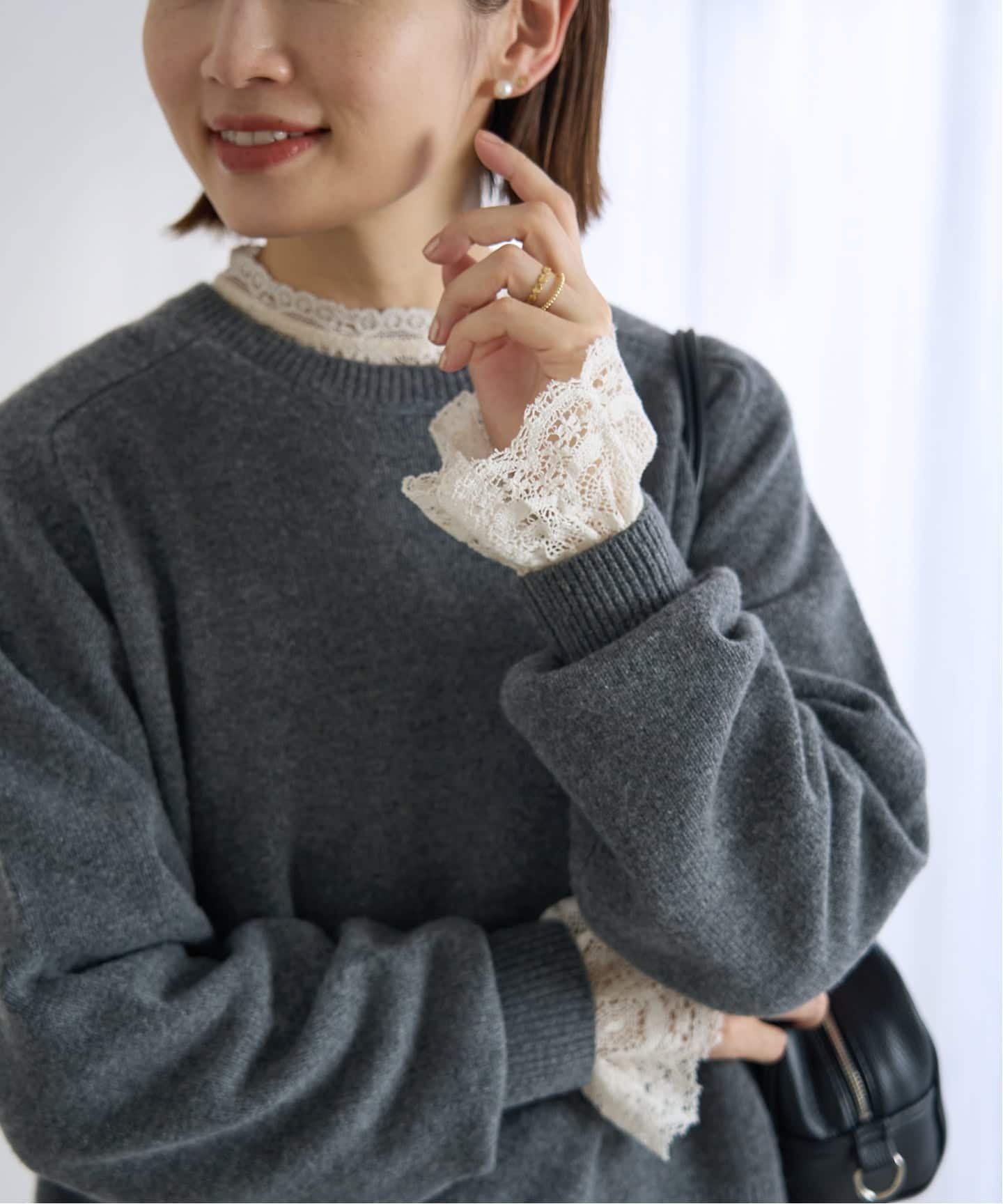 IENA｜リーフレースブラウス | Rakuten Fashion(楽天ファッション／旧