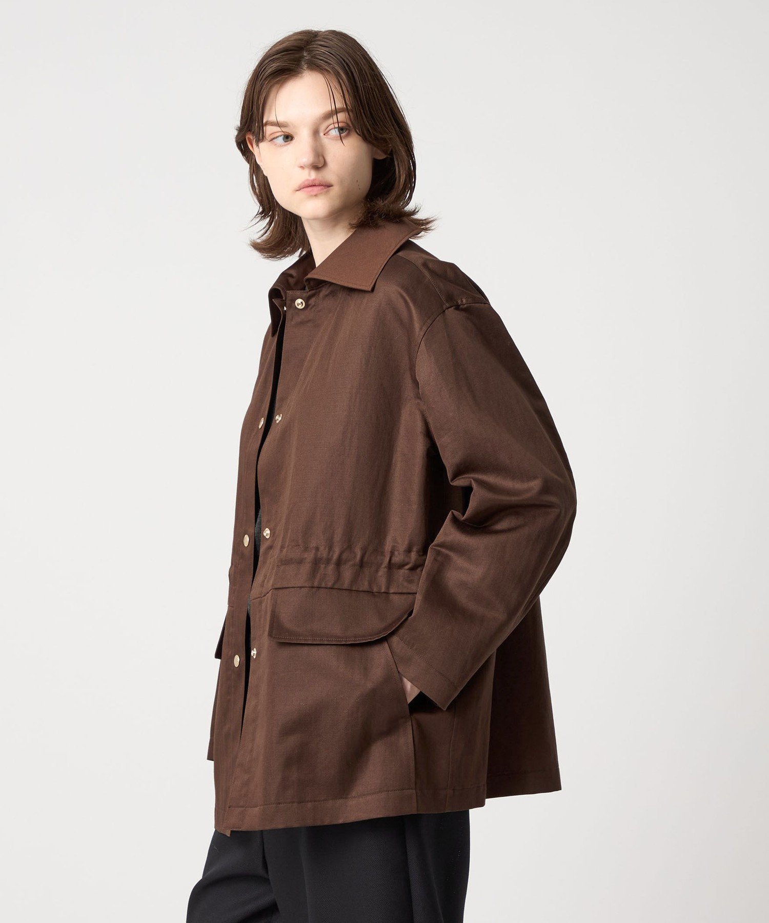 DRAWER】ジャガードドロストジャケット36 新品 保存袋付き 【公式通販】