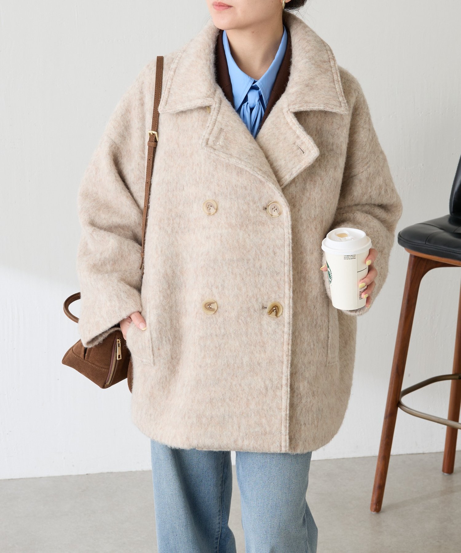 COLLAGE GALLARDAGALANTE｜シャギーコート | Rakuten Fashion(楽天