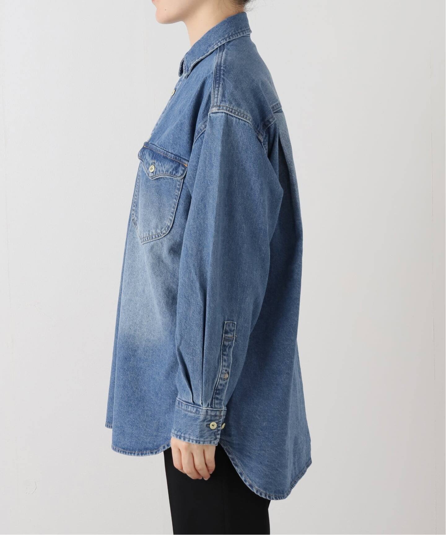 SLOBE IENA｜《WEB限定/追加3》LE DENIM BDUデニムシャツ | Rakuten
