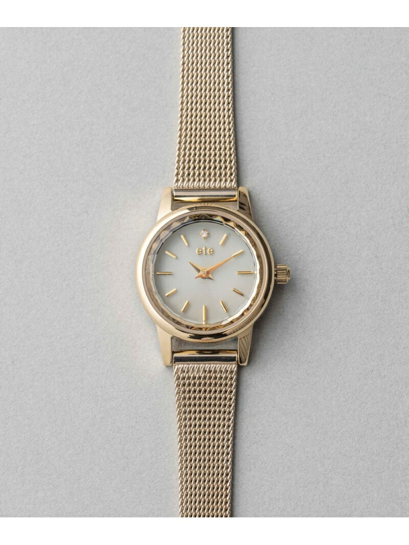ete｜ソーラーウォッチ メッシュベルト | Rakuten Fashion(楽天