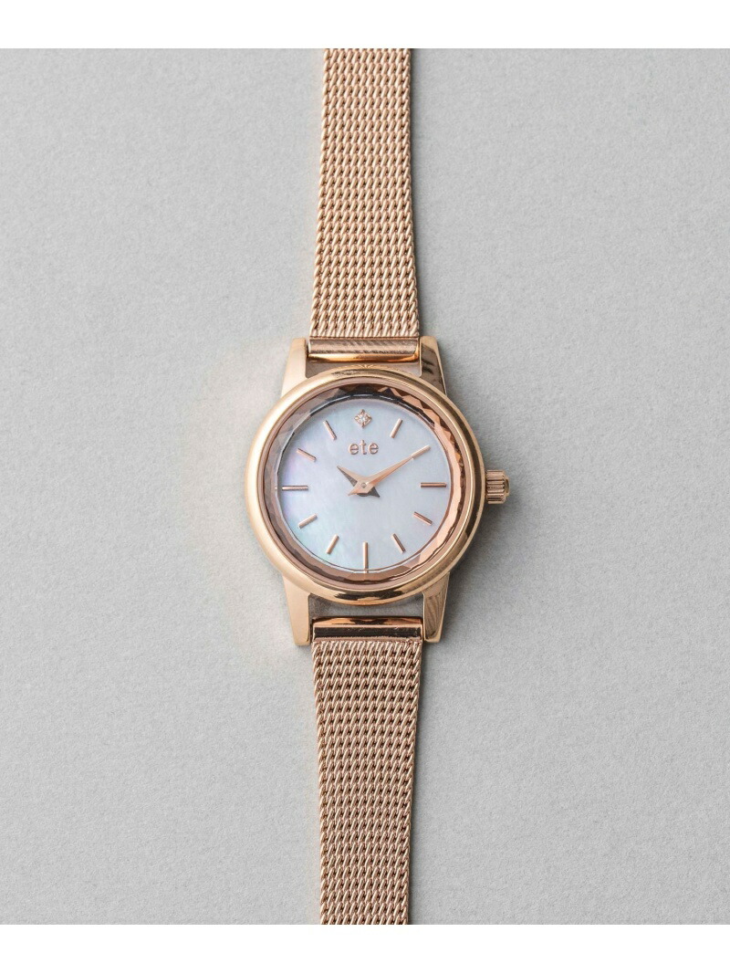 ete｜ソーラーウォッチ メッシュベルト | Rakuten Fashion(楽天