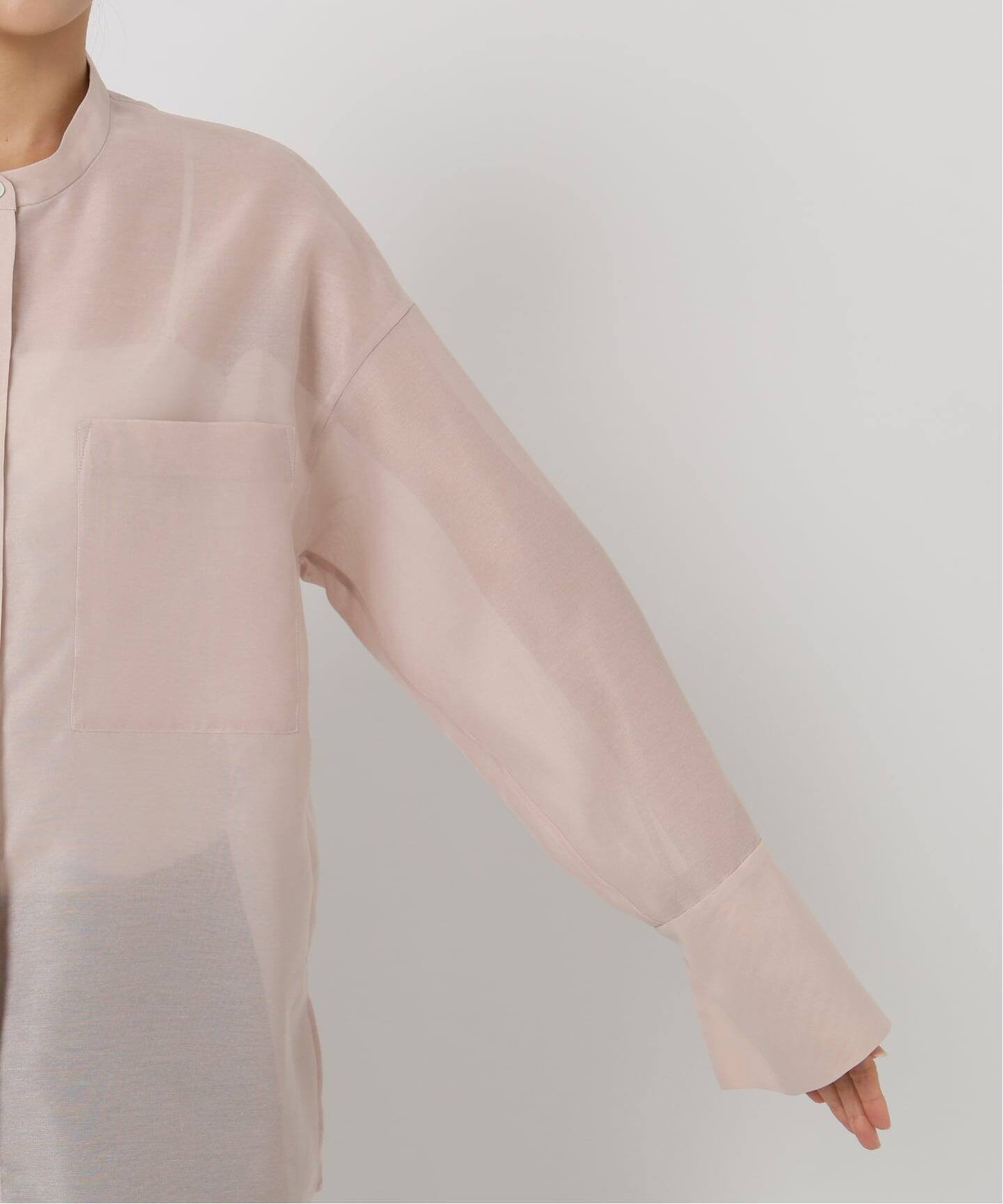 VERMEIL par iena｜ブライトオーガンジーシャツ | Rakuten Fashion