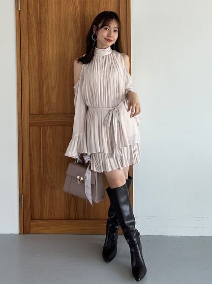 SNIDEL｜コールドショルダーセットアップ | Rakuten Fashion(楽天