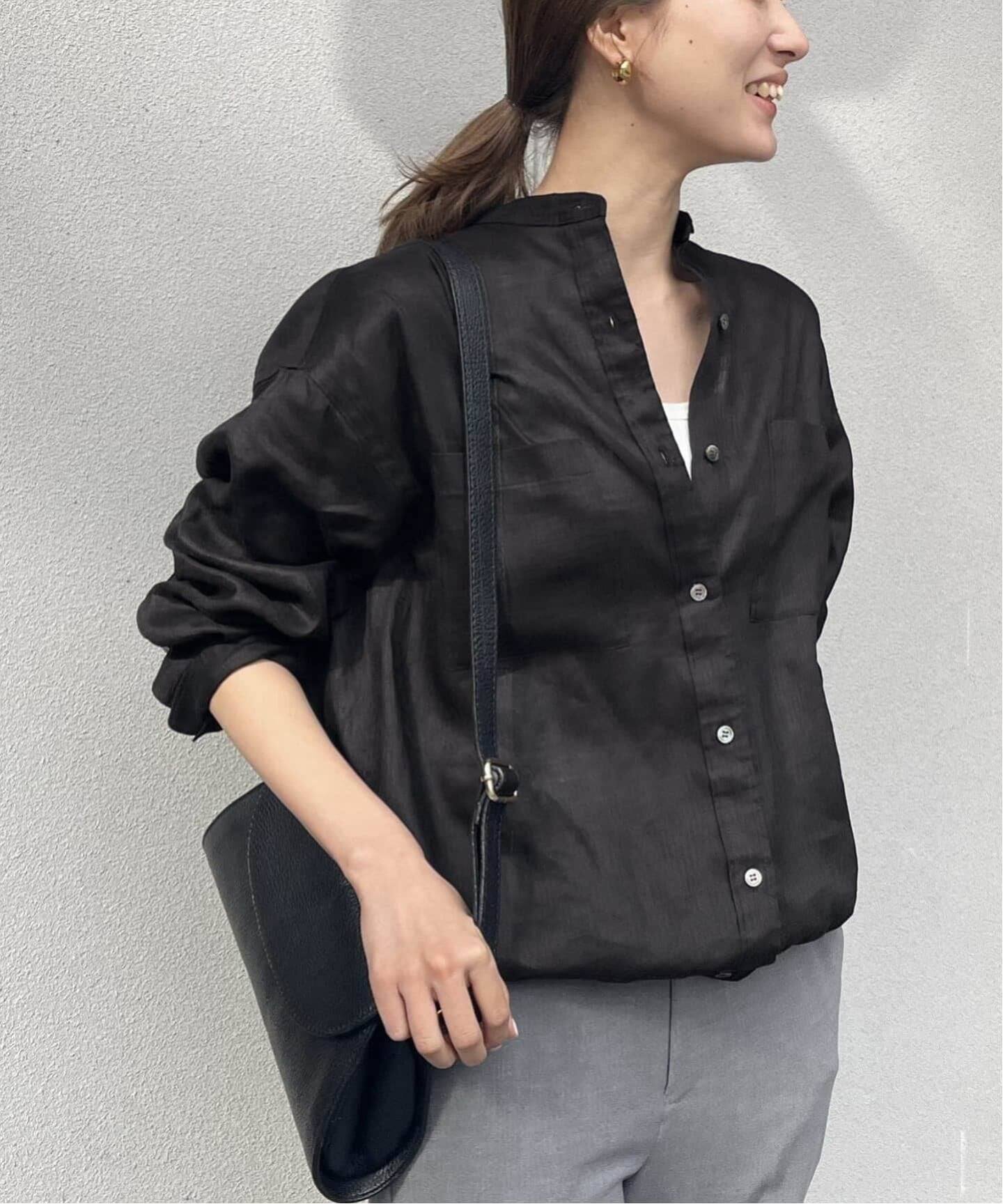 FRAMeWORK｜≪WEB先行 / 追加予約≫フレンチリネンドロストシャツ