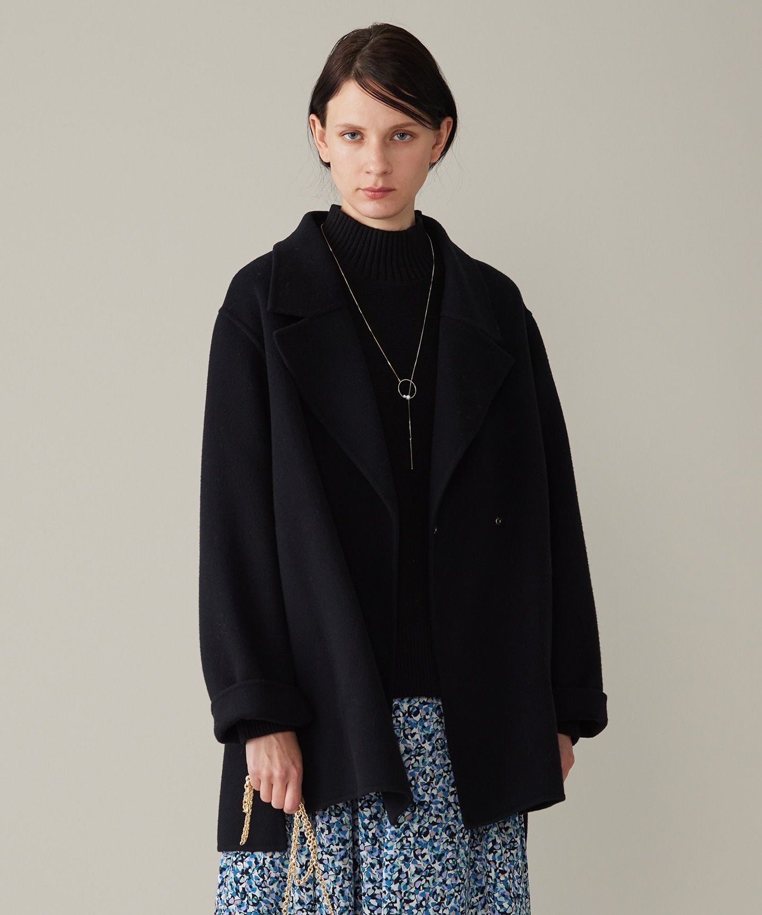 自由区｜ウールリバーショート コート | Rakuten Fashion(楽天