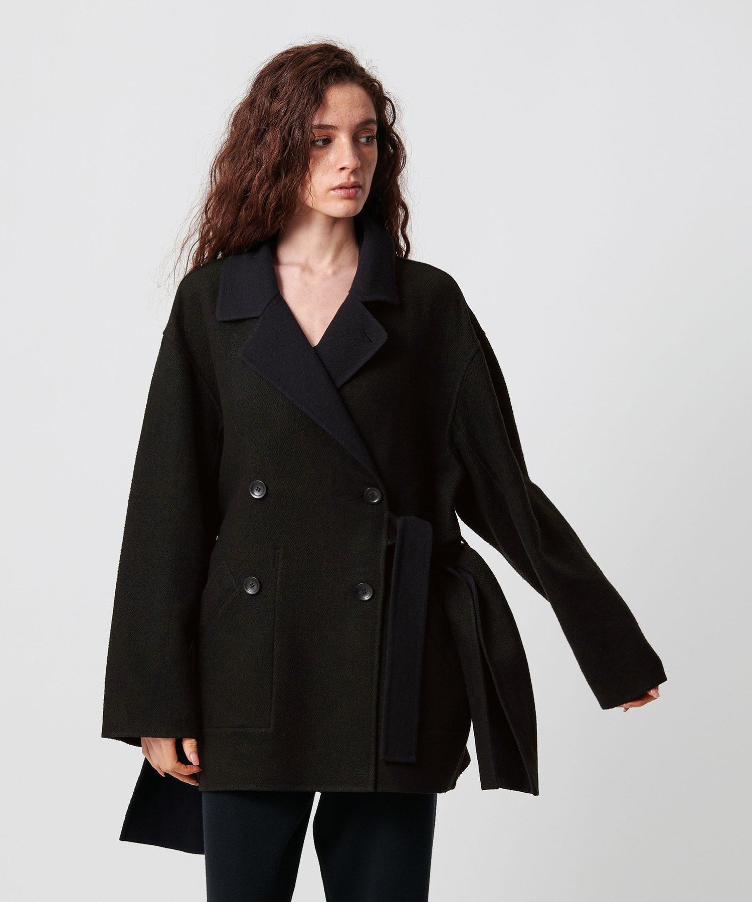 新品未使用　ATTISESSION リバーシブル　ベルトコート BEAUTY&YOUTH UNITED ARROWS｜<ATTISESSION>リバーシブル ベルト