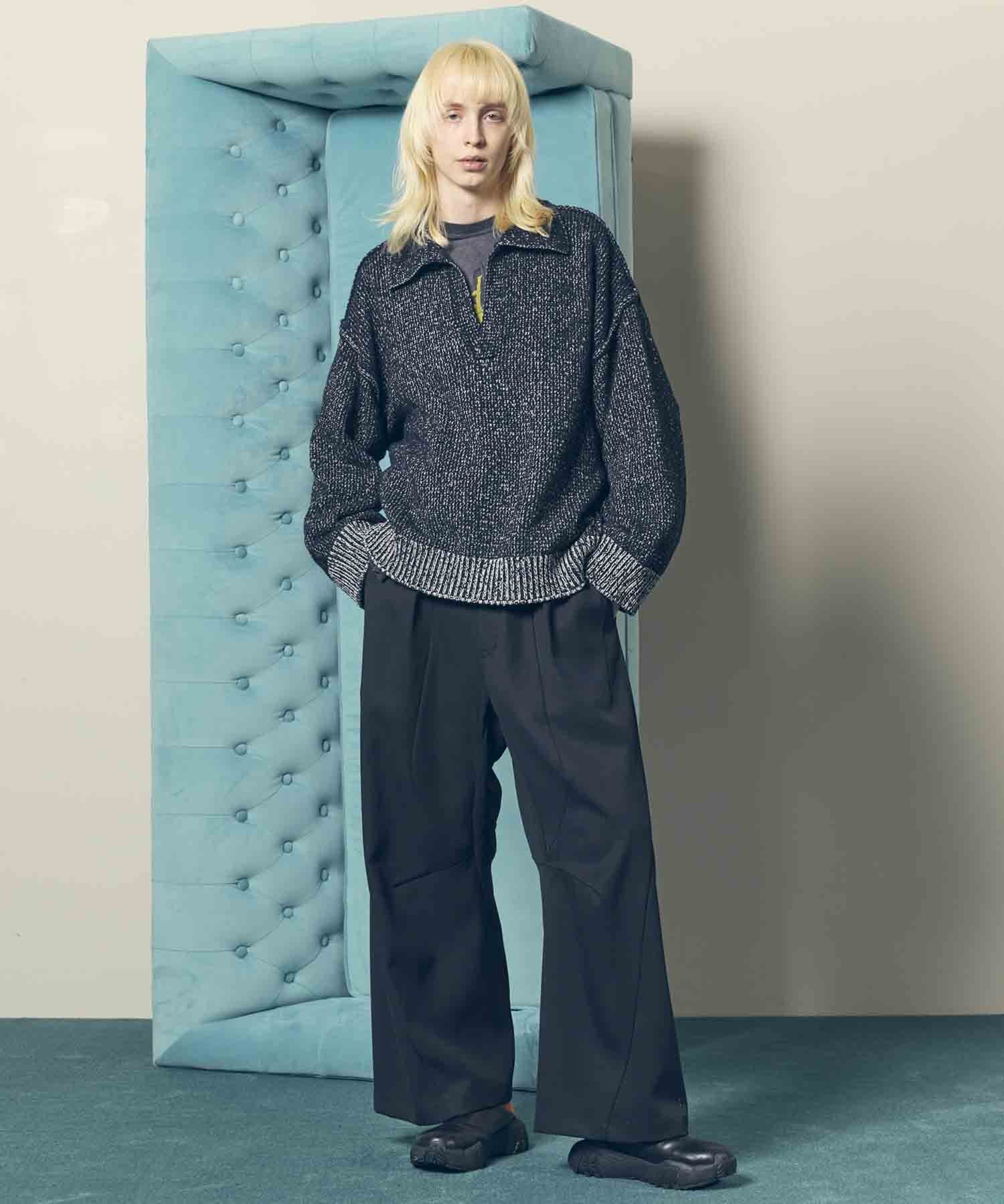 MAISON SPECIAL｜Plating Skipper Prime-Over Knit Pullover | Rakuten