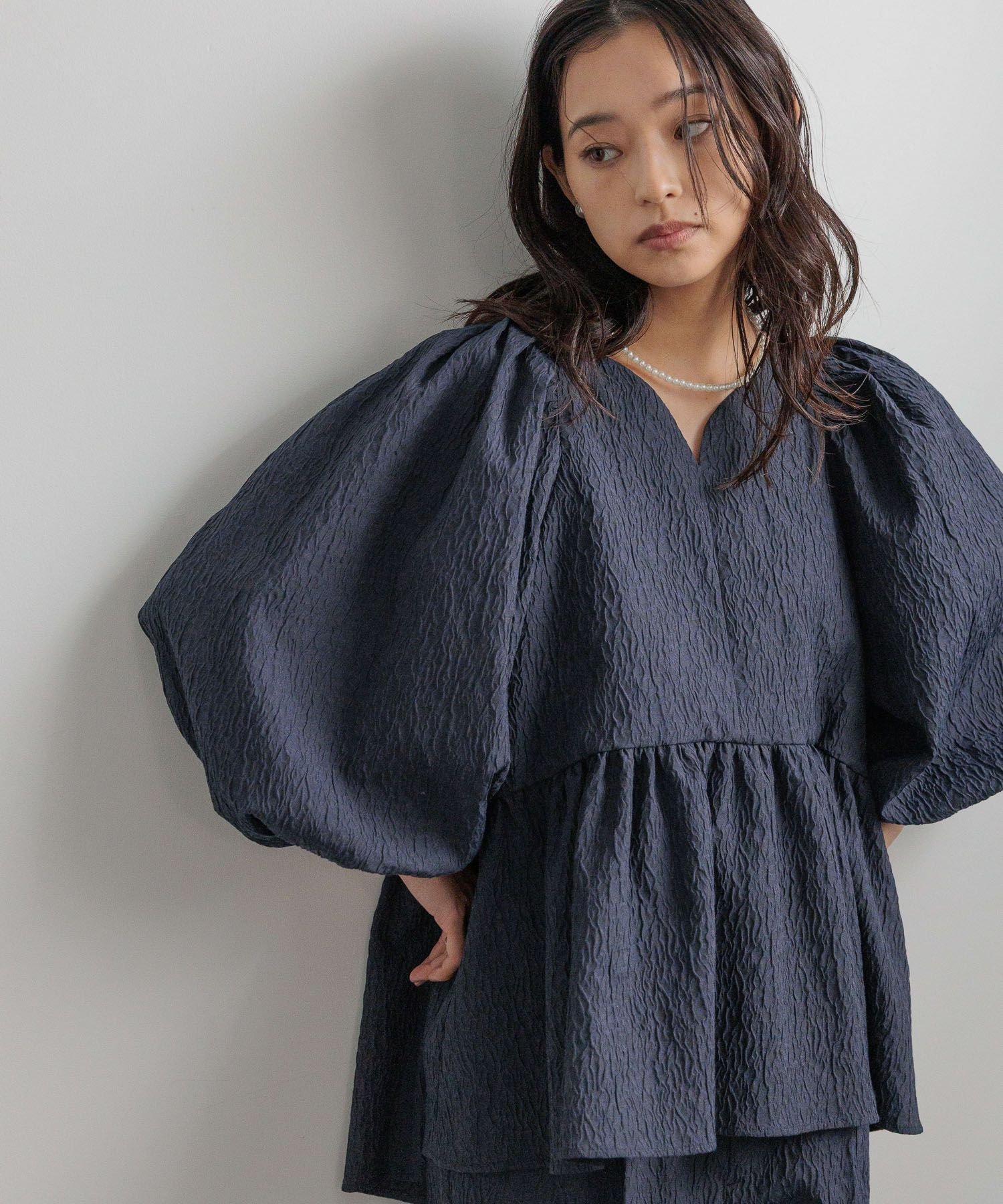 LOWRYS FARM｜daymeジャガードブラウス | Rakuten Fashion(楽天