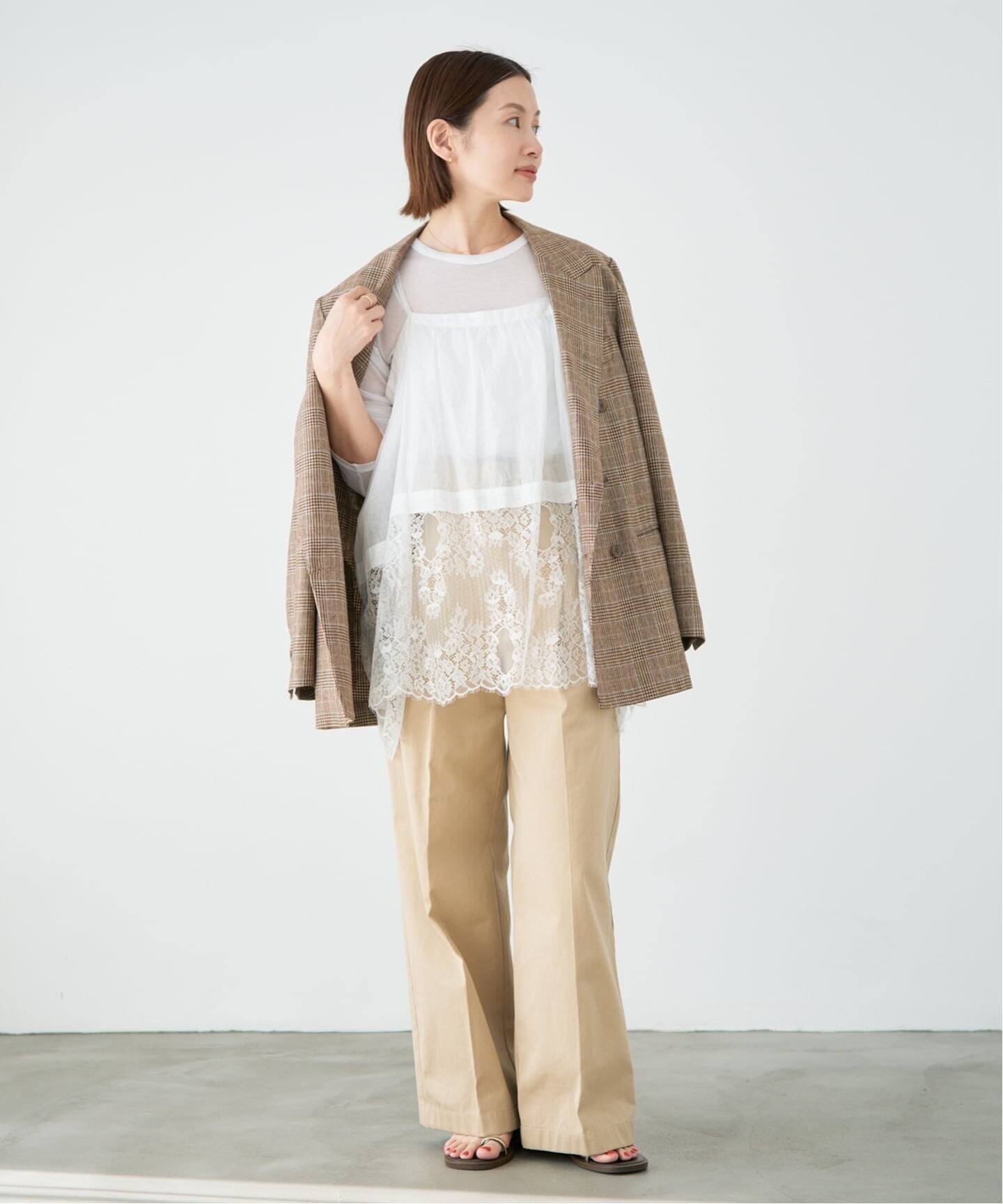 IENA｜《追加2予約》Heriter/エリテ リバーレースキャミソール