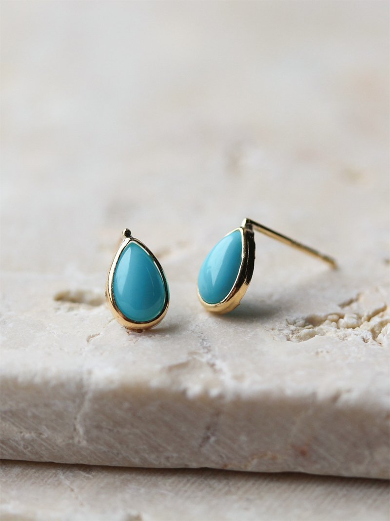 cui-cui｜ターコイズ ピアス | K18 | Rakuten Fashion(楽天