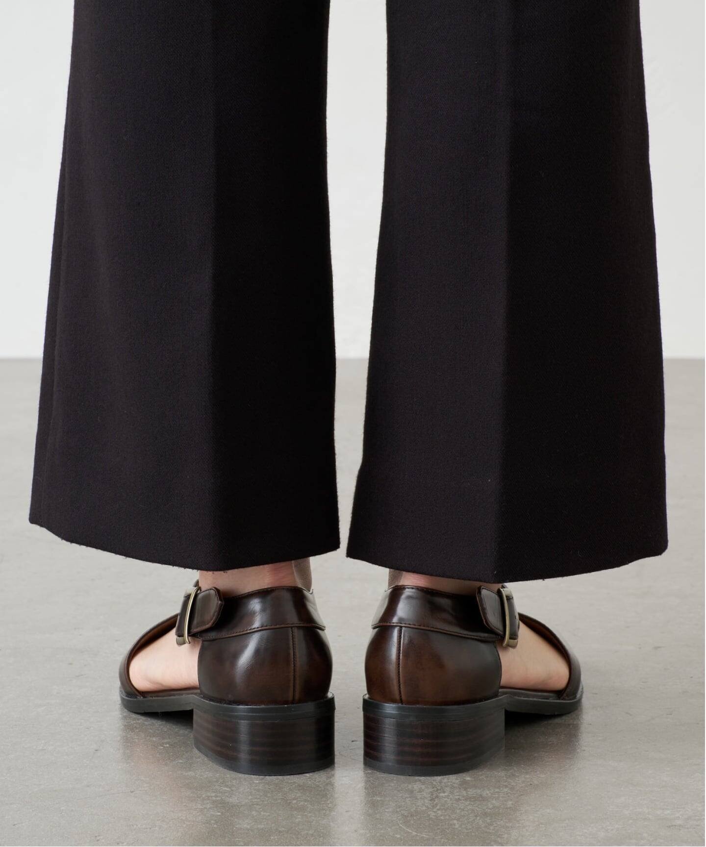 LE TALON｜GRISE3cmクロスストラップマニッシュ | Rakuten Fashion