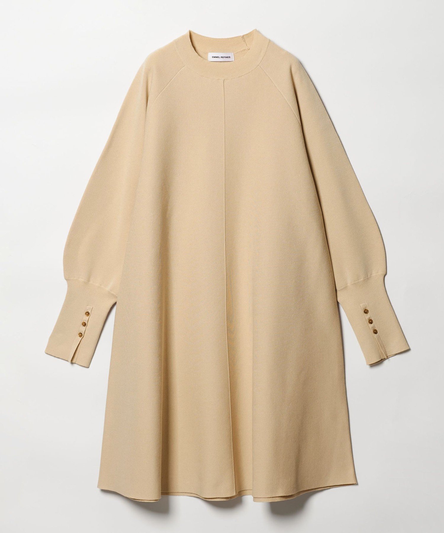 ◎新品タグ付◎エメルリファインズ◎クルーネック ミニ フレア ワンピース EMMEL REFINES（エメルリファインズ）の「＜EMMEL REFINES＞ EM HW