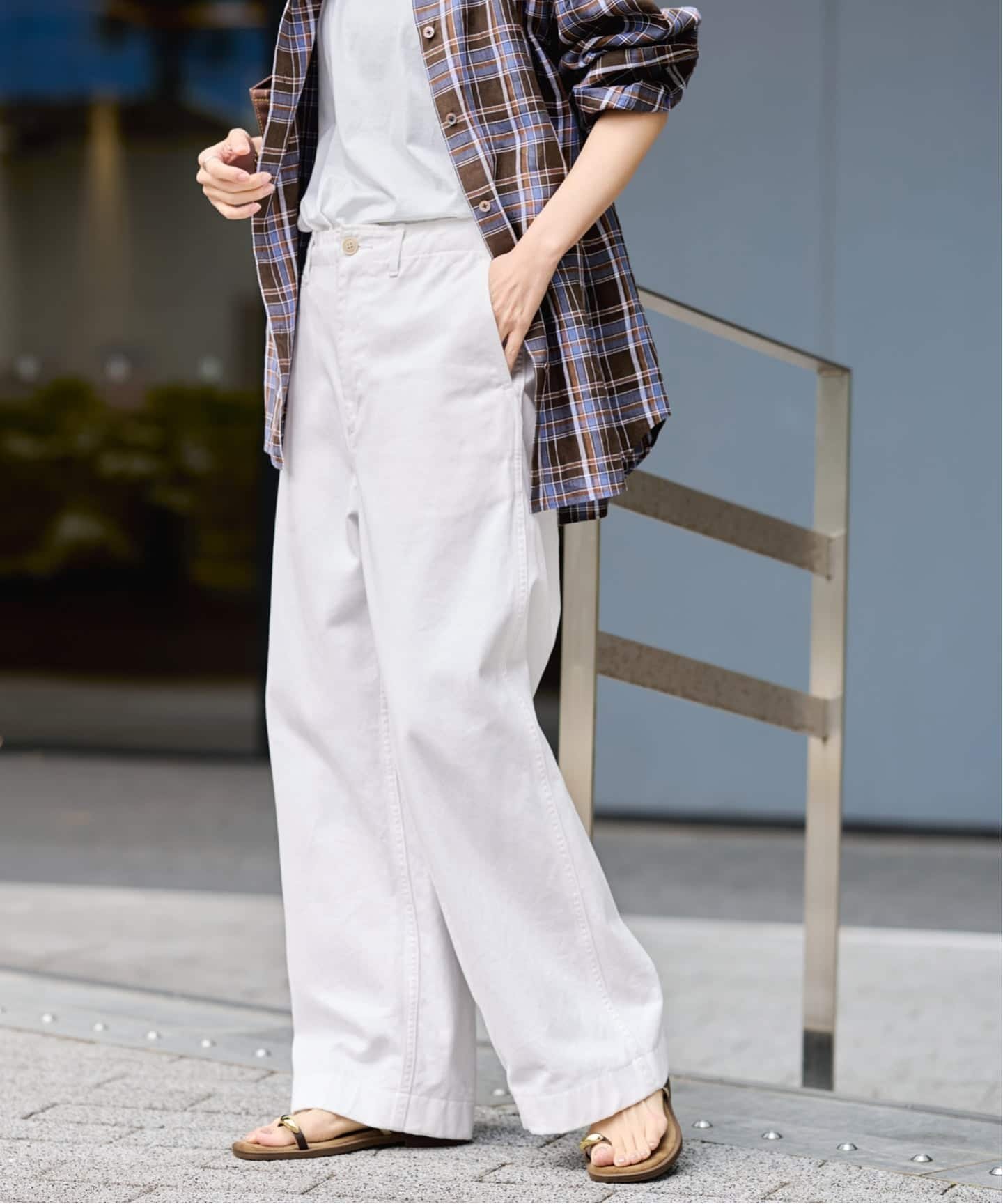 FRAMeWORK｜≪一部カラーWEB限定 / 追加予約≫OVER SIZED CHINO パンツ