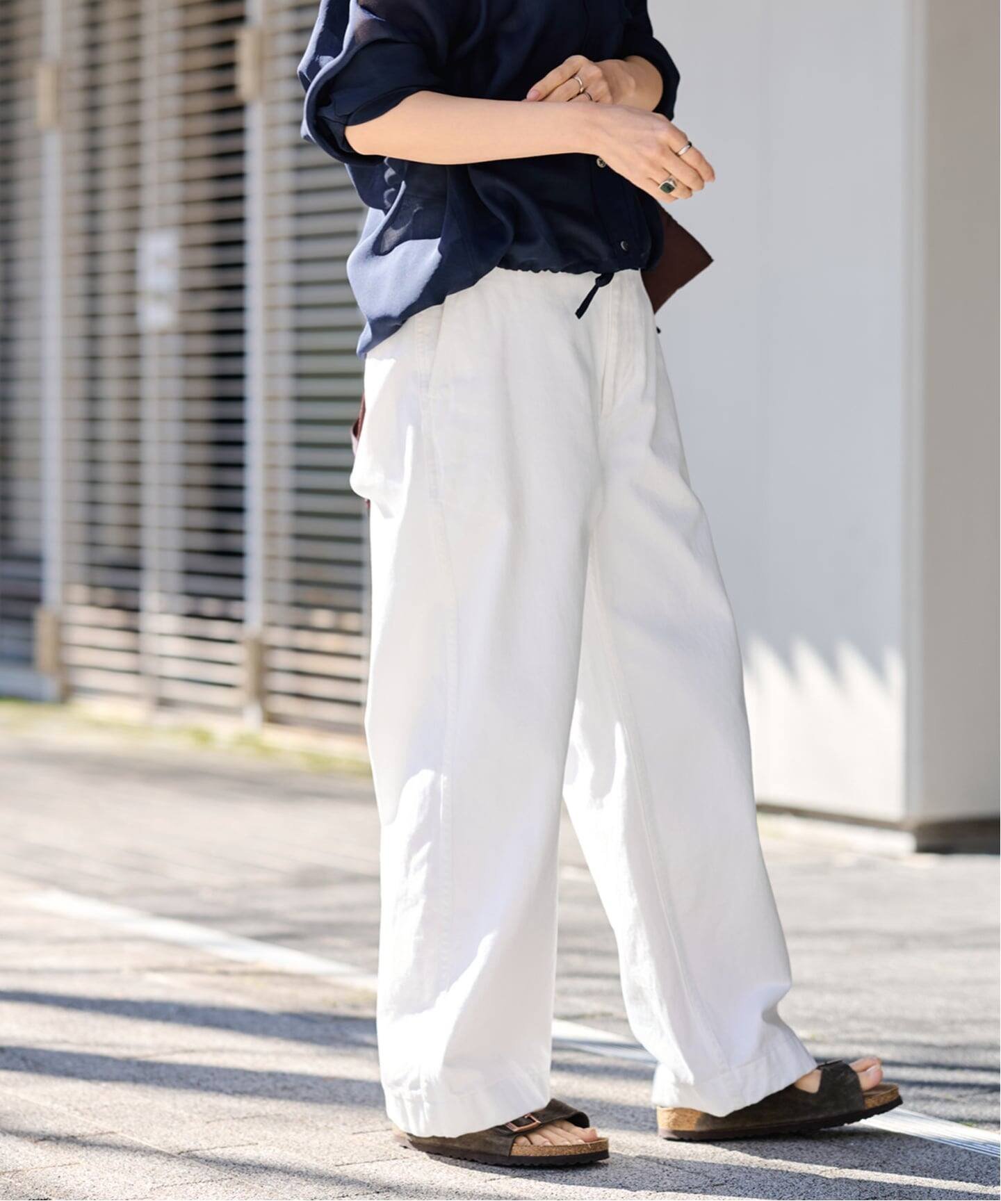 FRAMeWORK｜≪一部カラーWEB限定 / 追加予約≫OVER SIZED CHINO パンツ