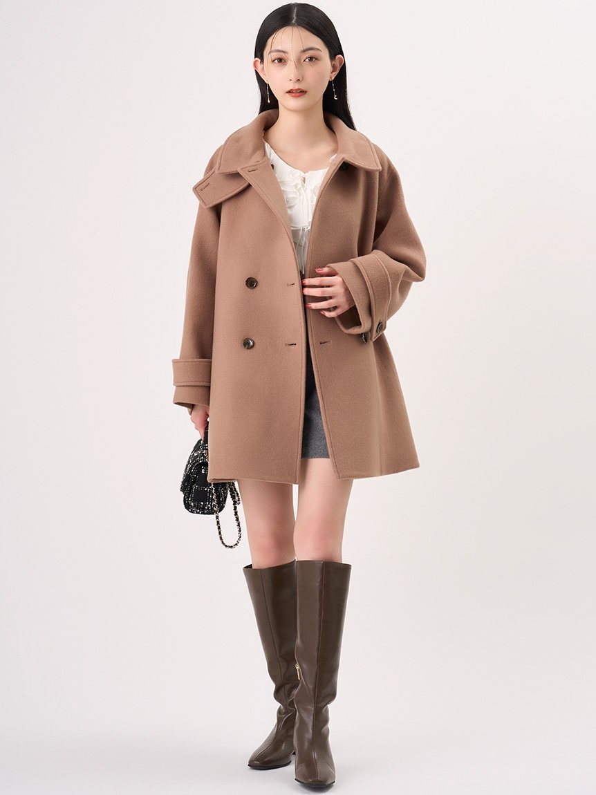 CELFORD｜Aラインウールミドルコート | Rakuten Fashion(楽天