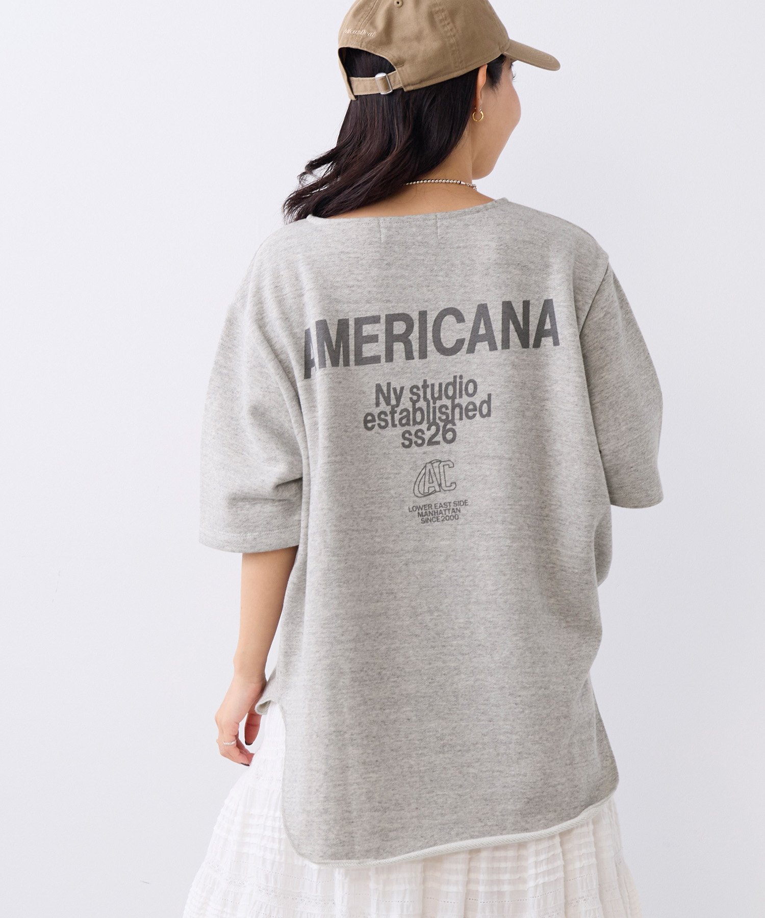 MICA＆DEAL｜【AMERICANA】別注-バックロゴ裏毛スウェット | Rakuten