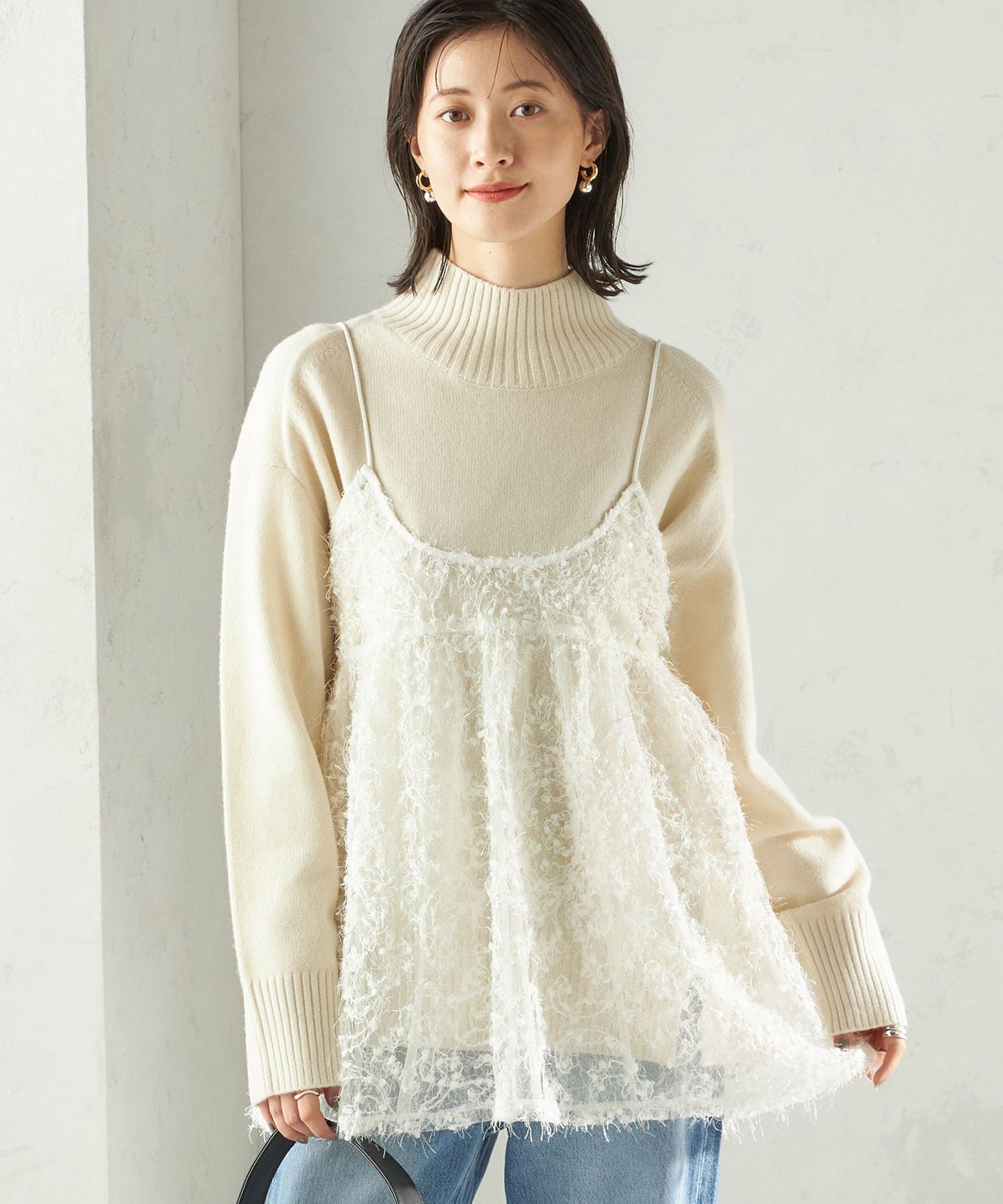 draw drawers 2way Tops lace レース キャミソール Lace Ladies（レースレディース） 選べる2タイプ 前後2way Vネック