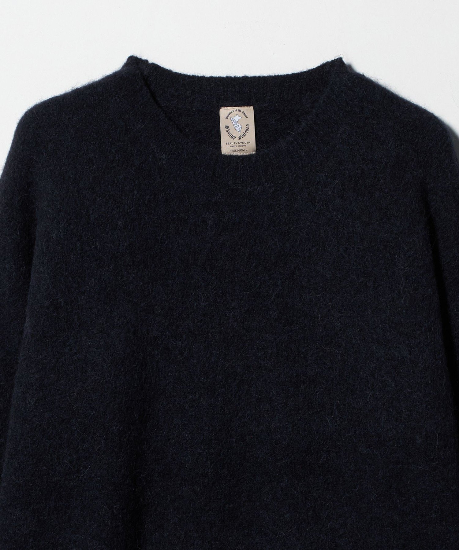 BEAUTY&YOUTH UNITED ARROWS｜エアシャギー アルパカ クルーネック