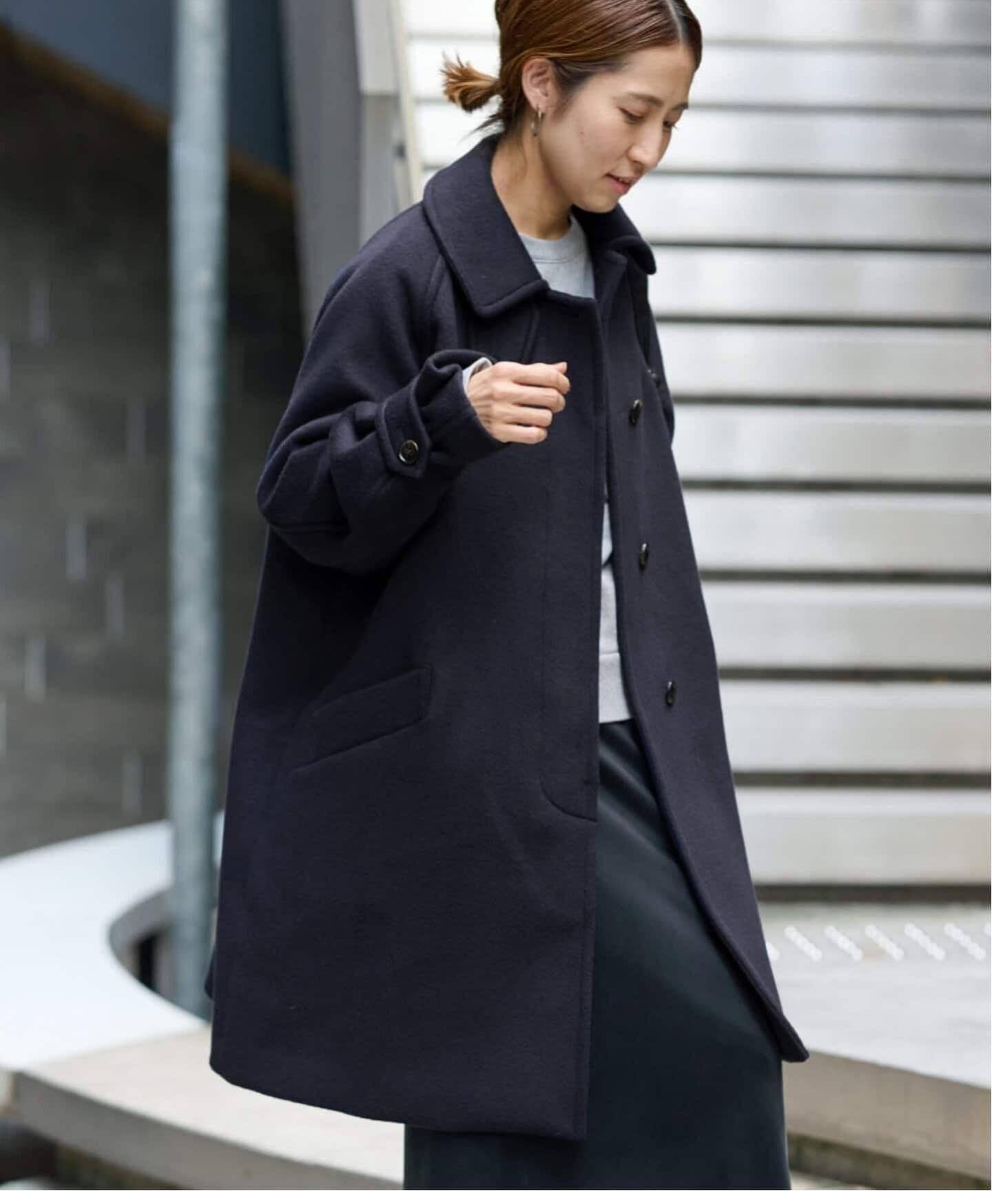 FRAMeWORK｜≪追加≫ラムウールMIXシャルムバルカラーコート 4