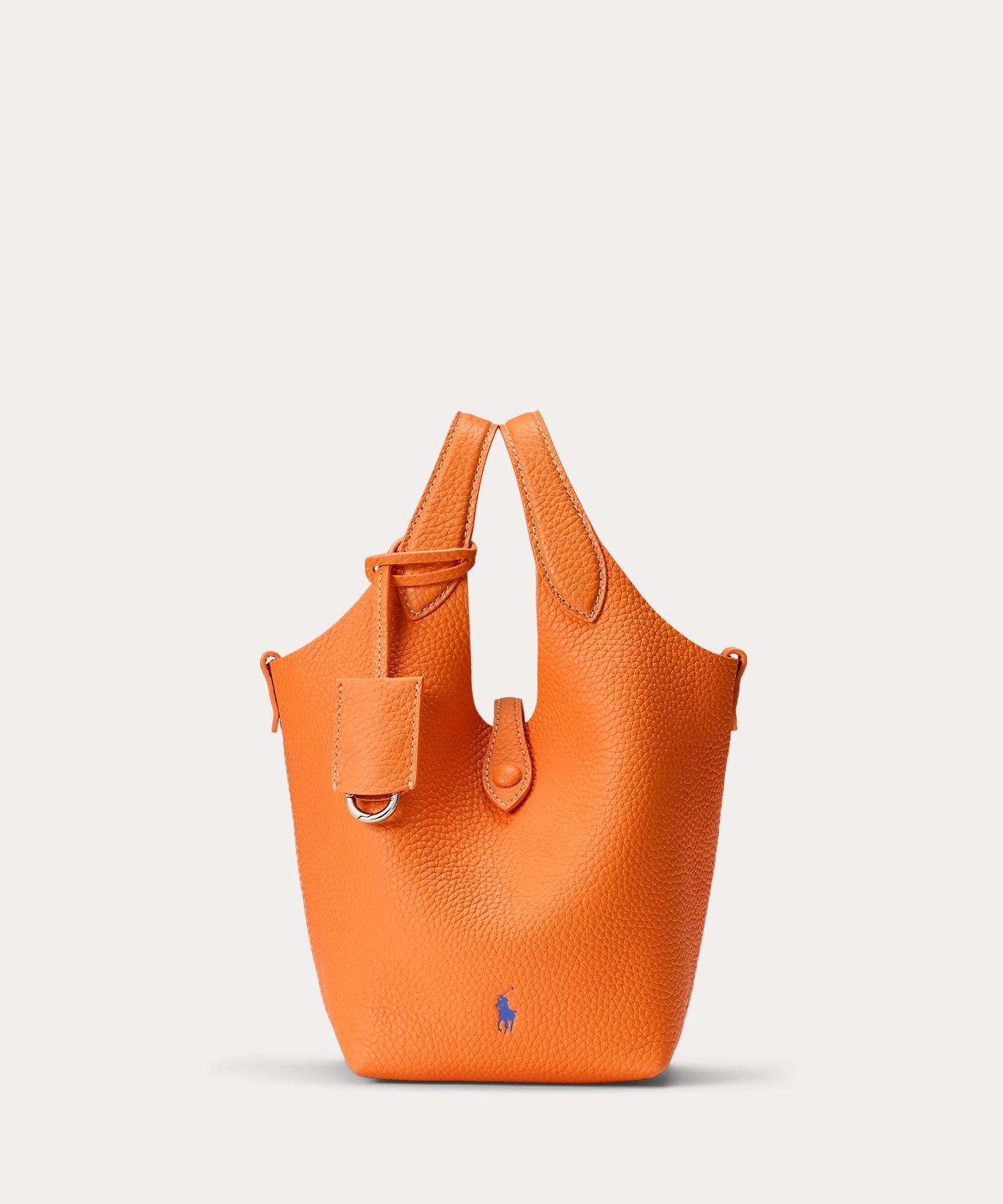 RALPH LAUREN｜Polo Play レザー スモール トート & クロスボディ