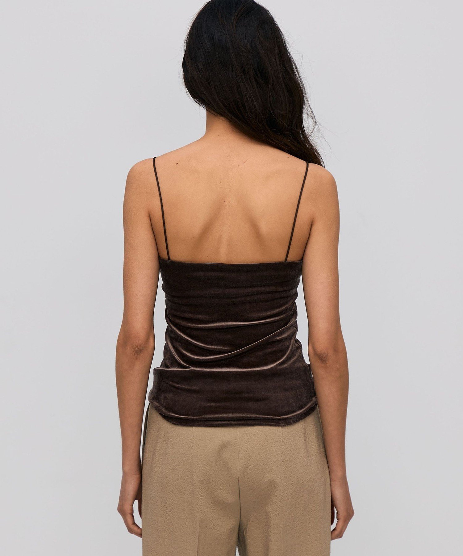 BACCA⭐︎ inner piece ベロアジャージー カップインキャミソール