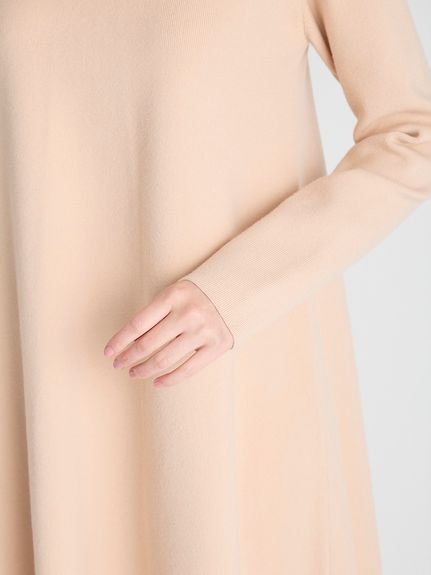 CELFORD｜衿付きAラインニットワンピース | Rakuten Fashion(楽天