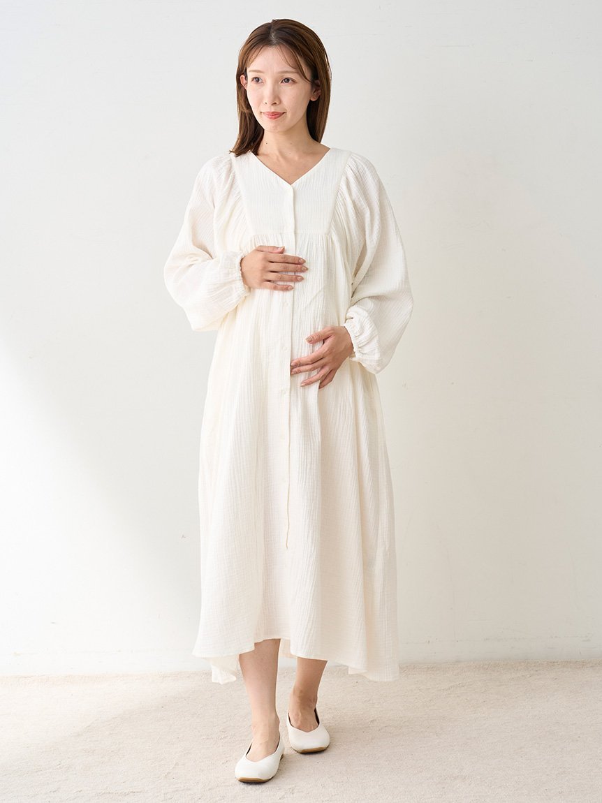 gelato pique｜マタニティガーゼワンピース | Rakuten Fashion(楽天