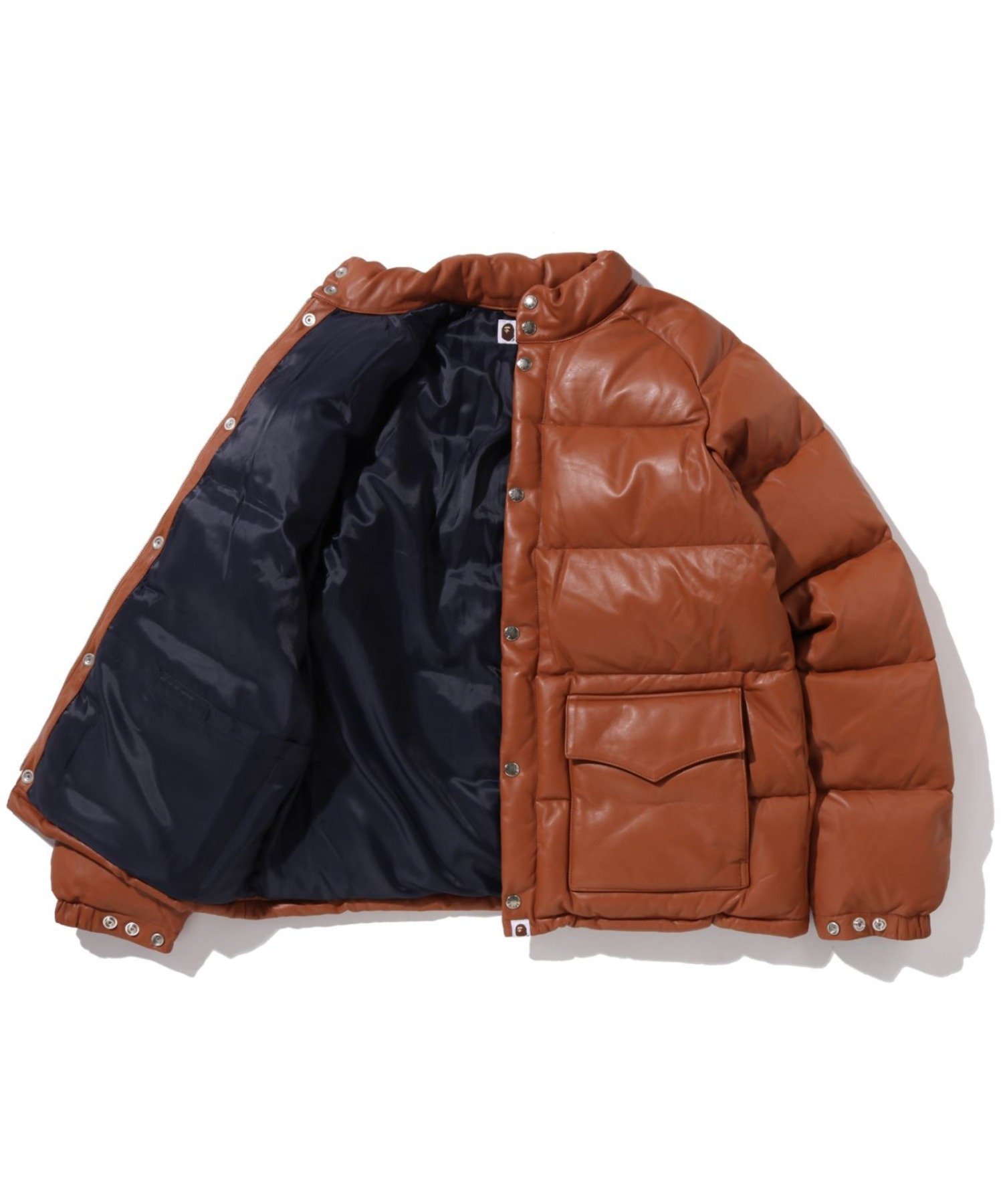 A BATHING APE｜LEATHER CLASSIC DOWN JACKET | Rakuten Fashion(楽天