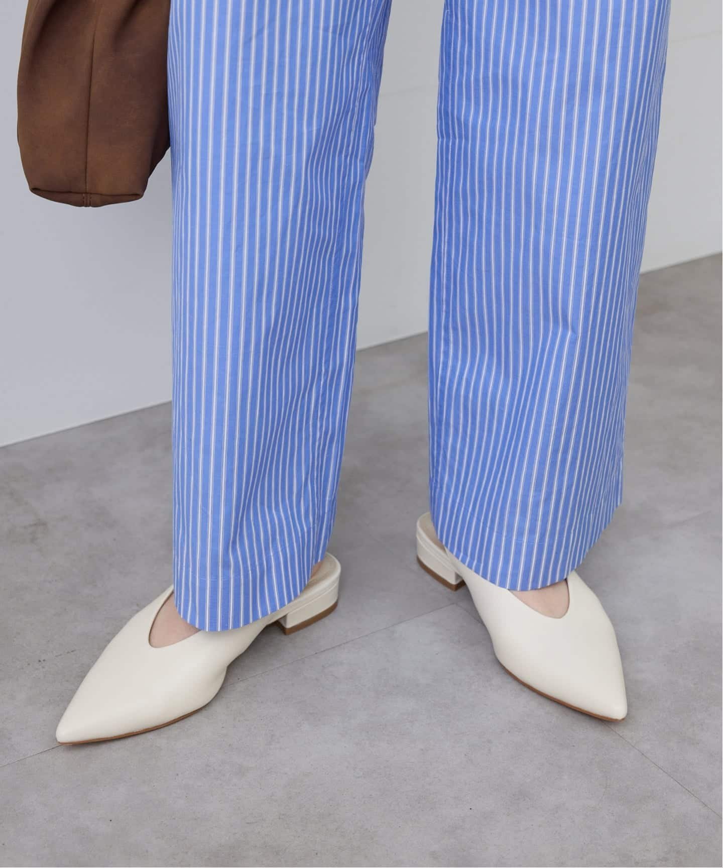 SLOBE IENA｜《追加予約》SLOBE レザーフラットシューズ | Rakuten