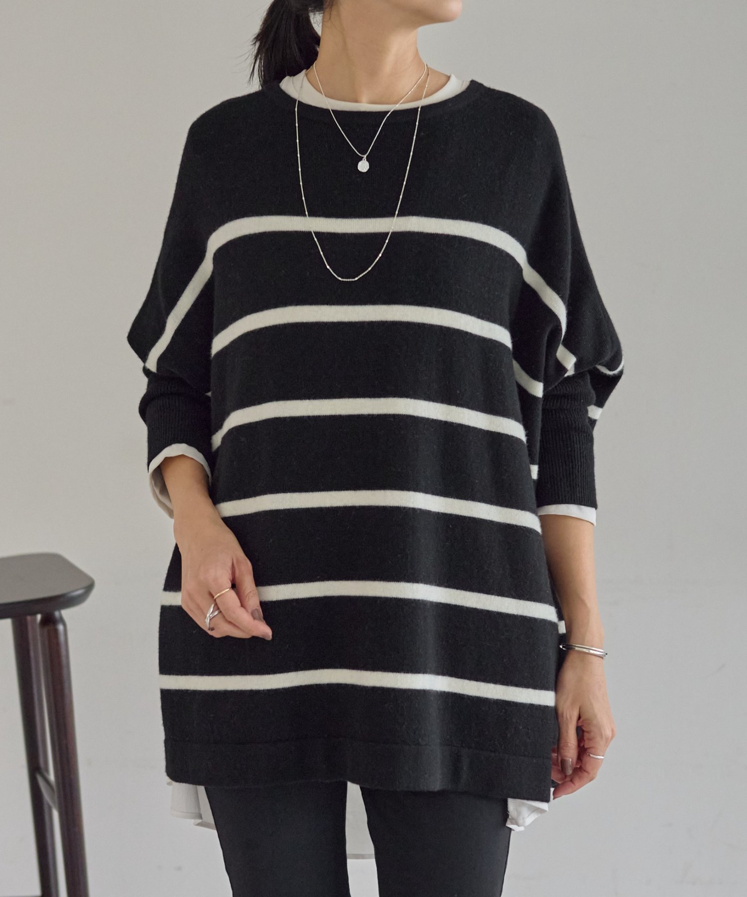 BEARDSLEY｜クルービッグニット(ショート) | Rakuten Fashion(楽天