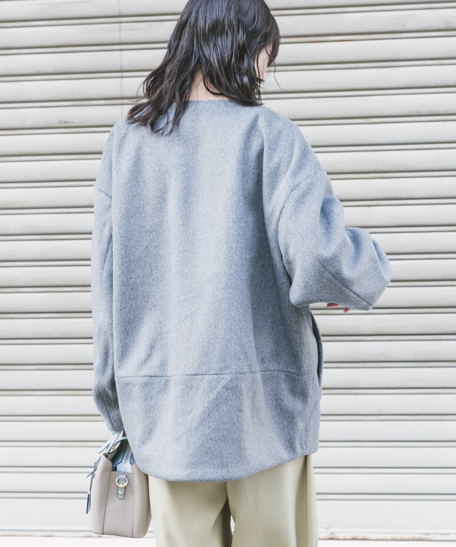 URBAN RESEARCH ITEMS｜ノーカラーコクーンジャケット | Rakuten