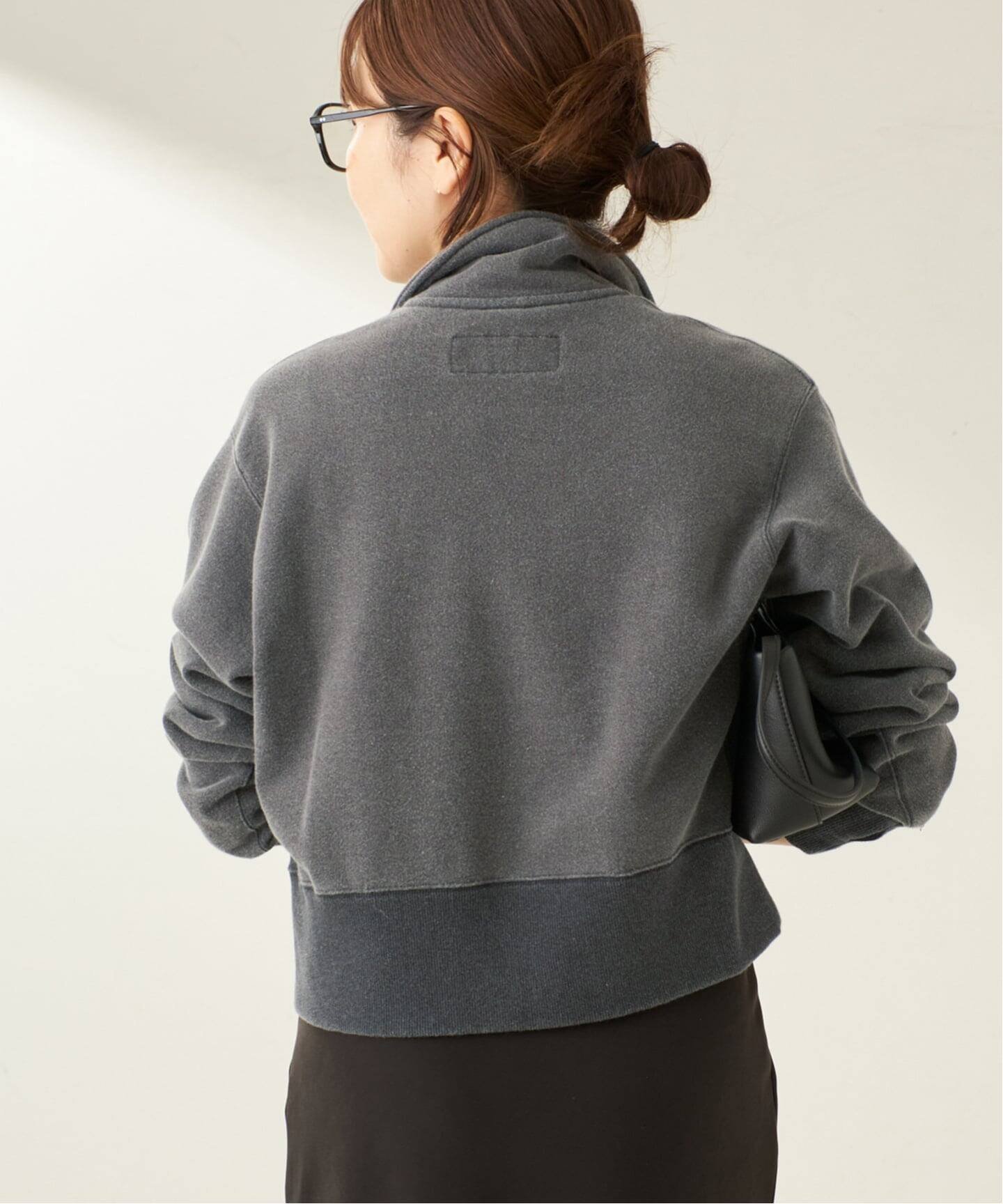 plage｜JANE SMITH / ジェーンスミス FROSTING COTTON FLEECE SNAP