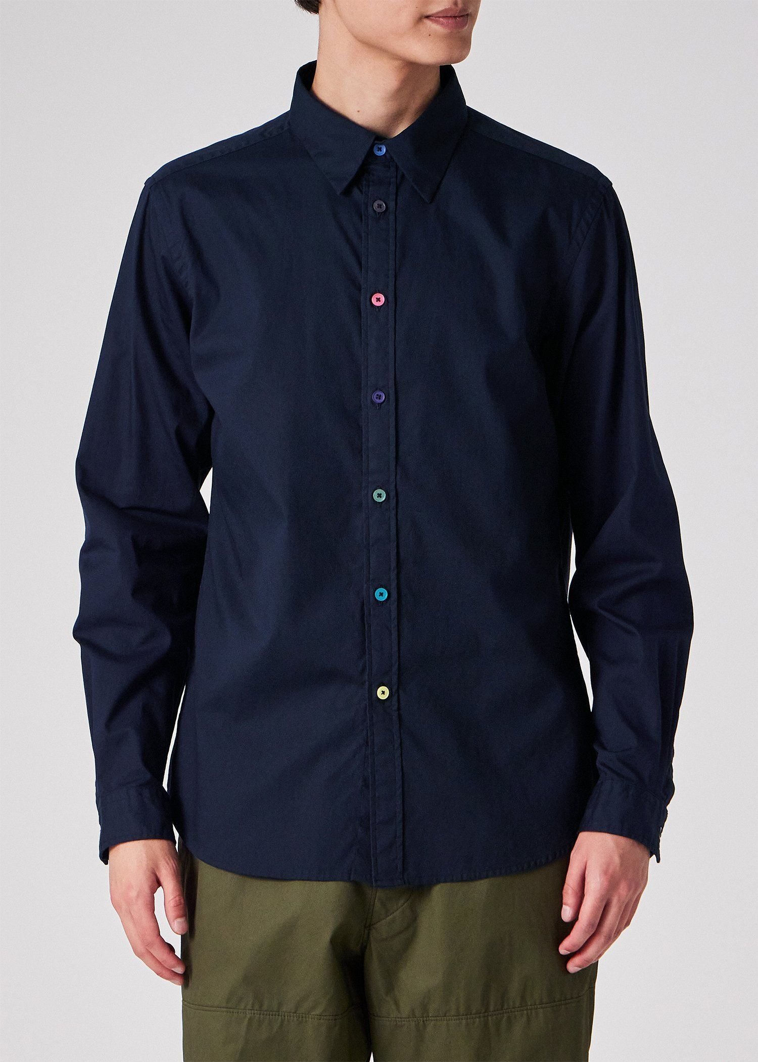 Paul Smith｜マルチカラーボタン カジュアルシャツ | Rakuten Fashion