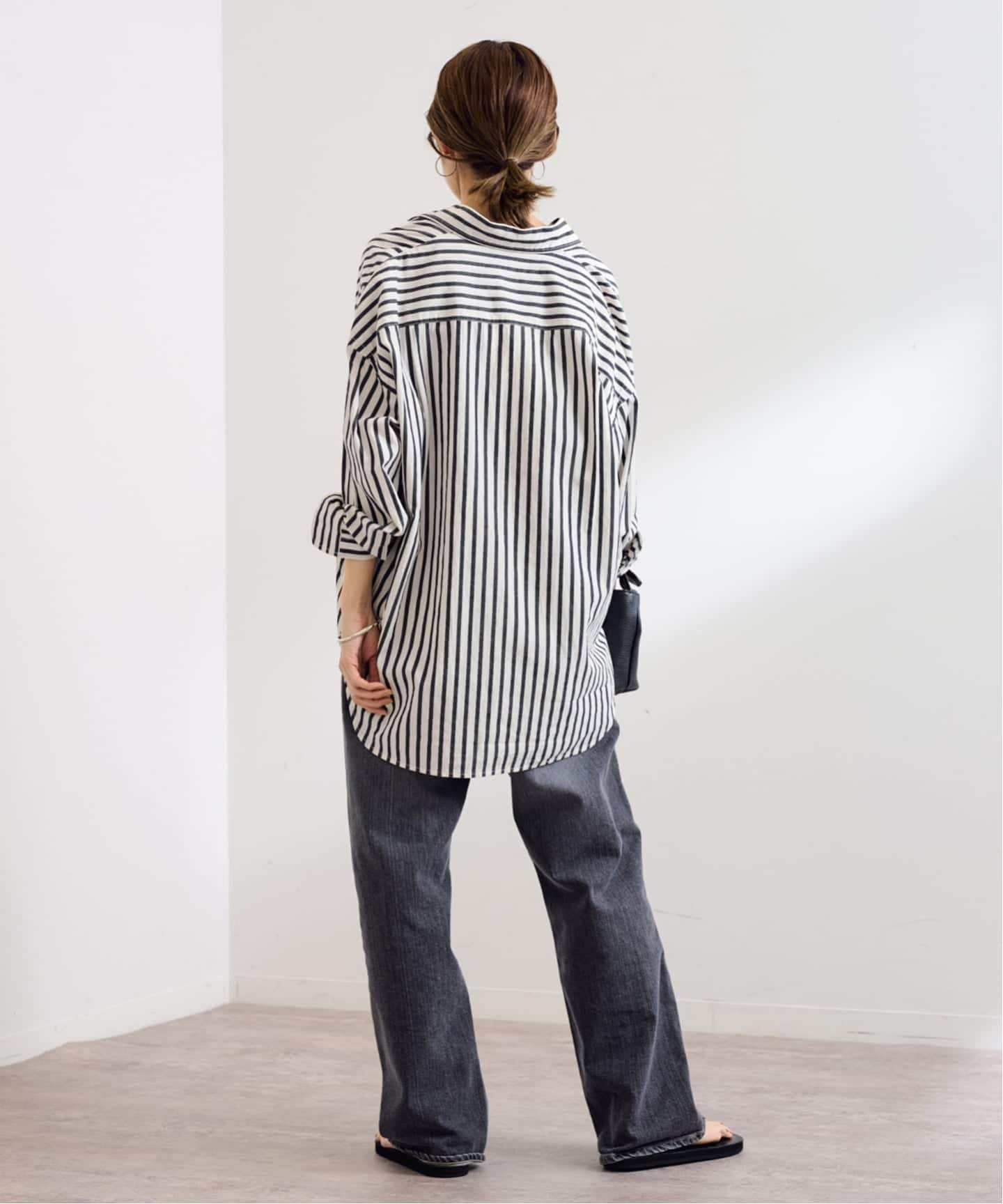 FRAMeWORK｜≪WEB限定 / 追加≫コットンストライプレギュラーカラー