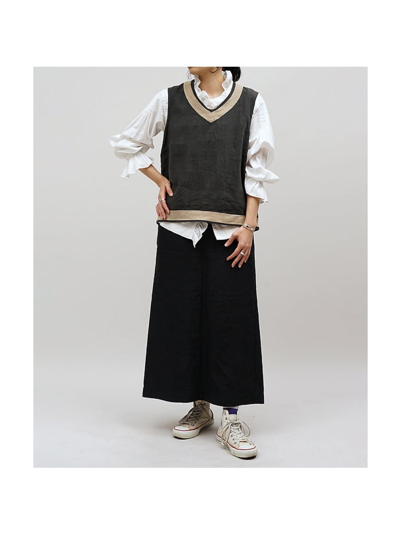 楽天市場】Nigel Cabourn クリケットベストリバーシブル - リネンピン