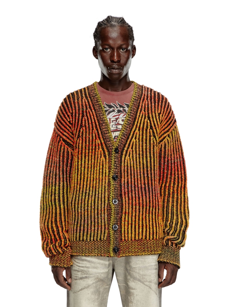 楽天市場】【SALE／40%OFF】DIESEL メンズ ニット カーディガン