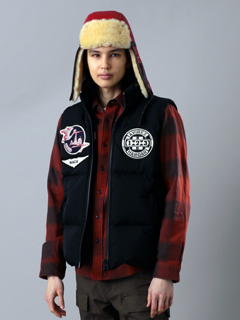 楽天市場】【SALE／42%OFF】AVIREX ストーム フーディ ベスト/STORM