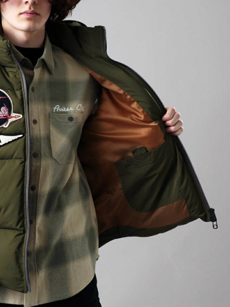 楽天市場】【SALE／42%OFF】AVIREX ストーム フーディ ベスト/STORM