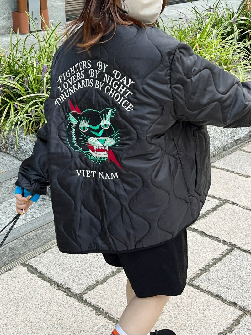 楽天市場】CPCM バック刺繍キルティングジャケット シーピーシーエム