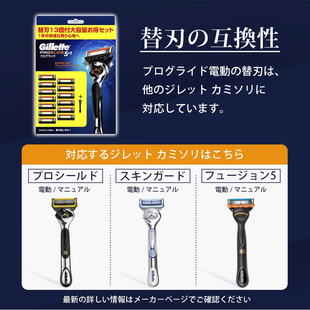 正規】Gillet PROGLIDE ジレット プログライド5＋1 替刃48個正規品
