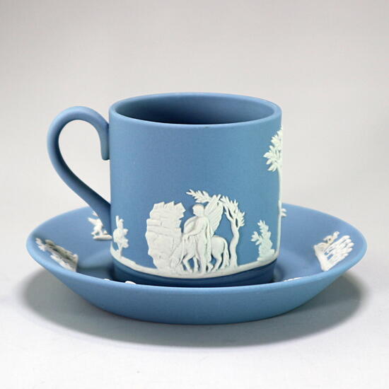 楽天市場】ウェッジウッド Wedgwood 英国製 ジャスパー ペールブルー