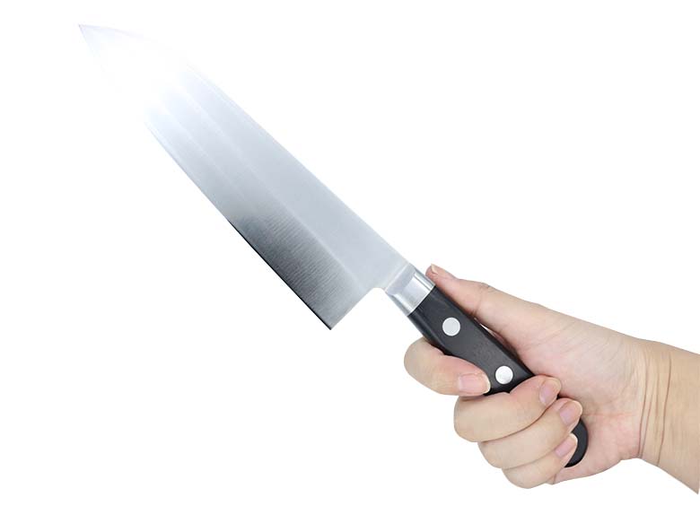 楽天市場】ミソノ440 三徳包丁 No.881 180mm #240118 16クロム ハイ