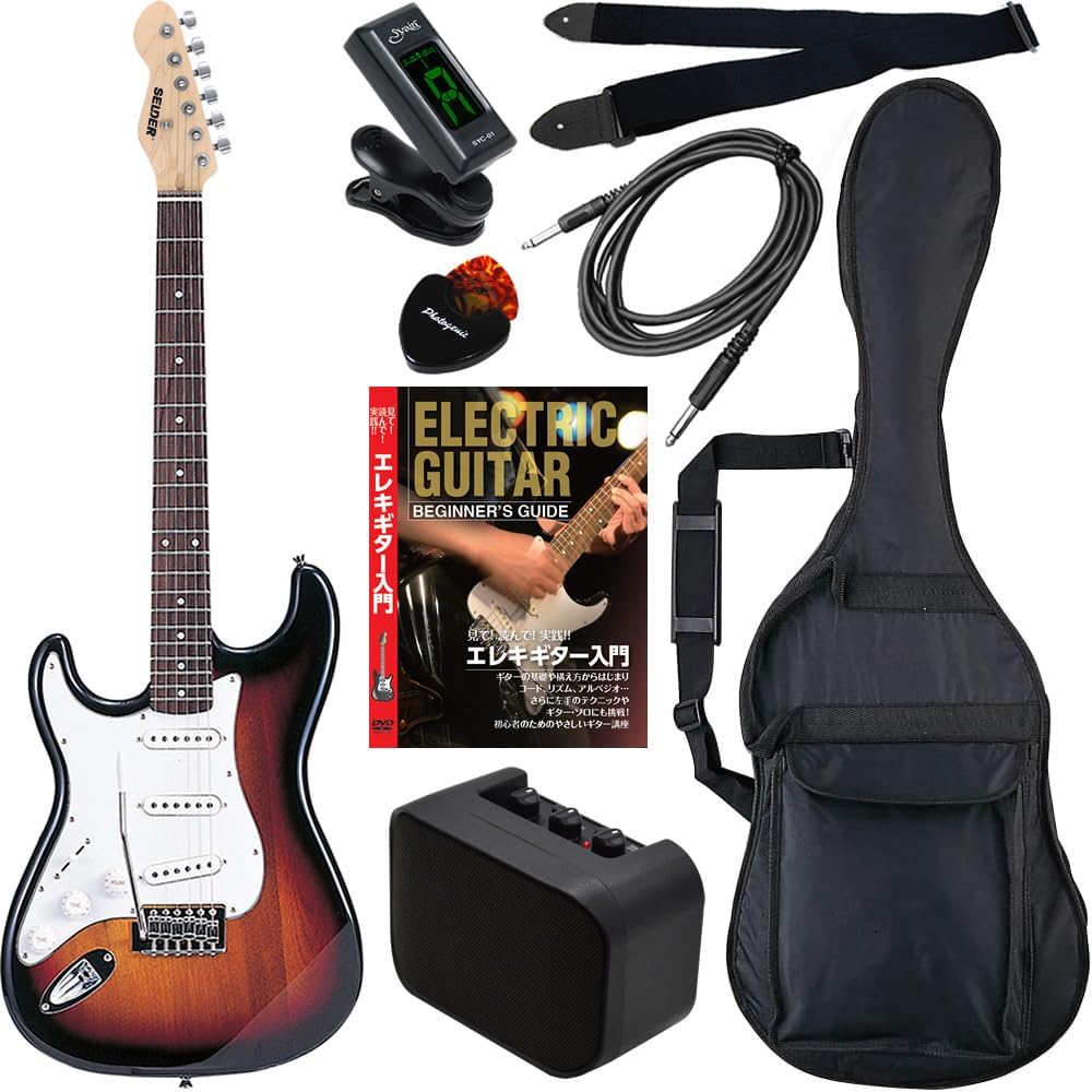 楽天市場】エレキギター 左利き用 SELDER ST-23LH リミテッドセット