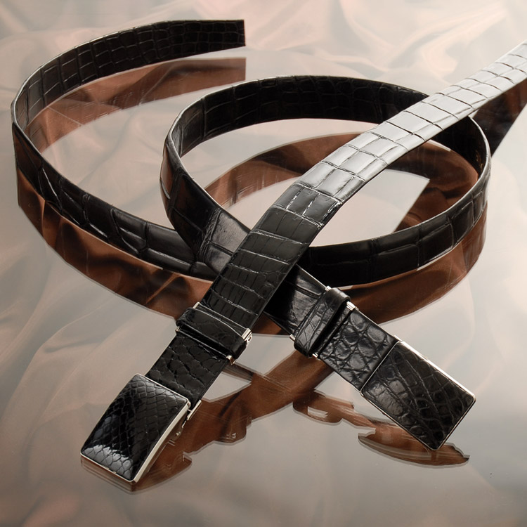 楽天市場】日本製 クロコダイル ベルト 本無双 バックルタイプ メンズ