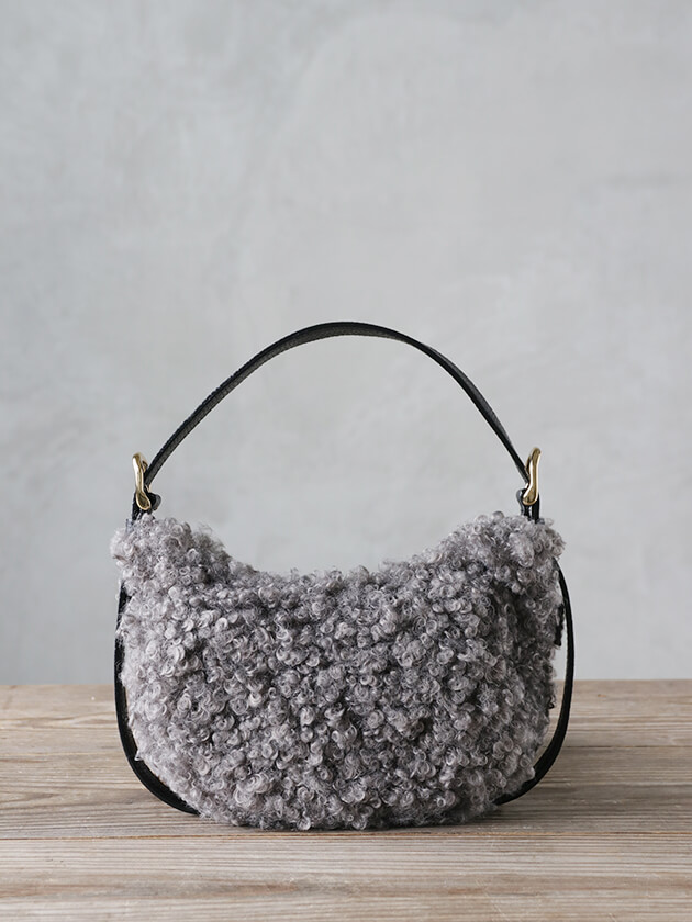 楽天市場】≪10％OFF≫ VIOLAd'ORO バッグ ELMO R グレー x ブラック