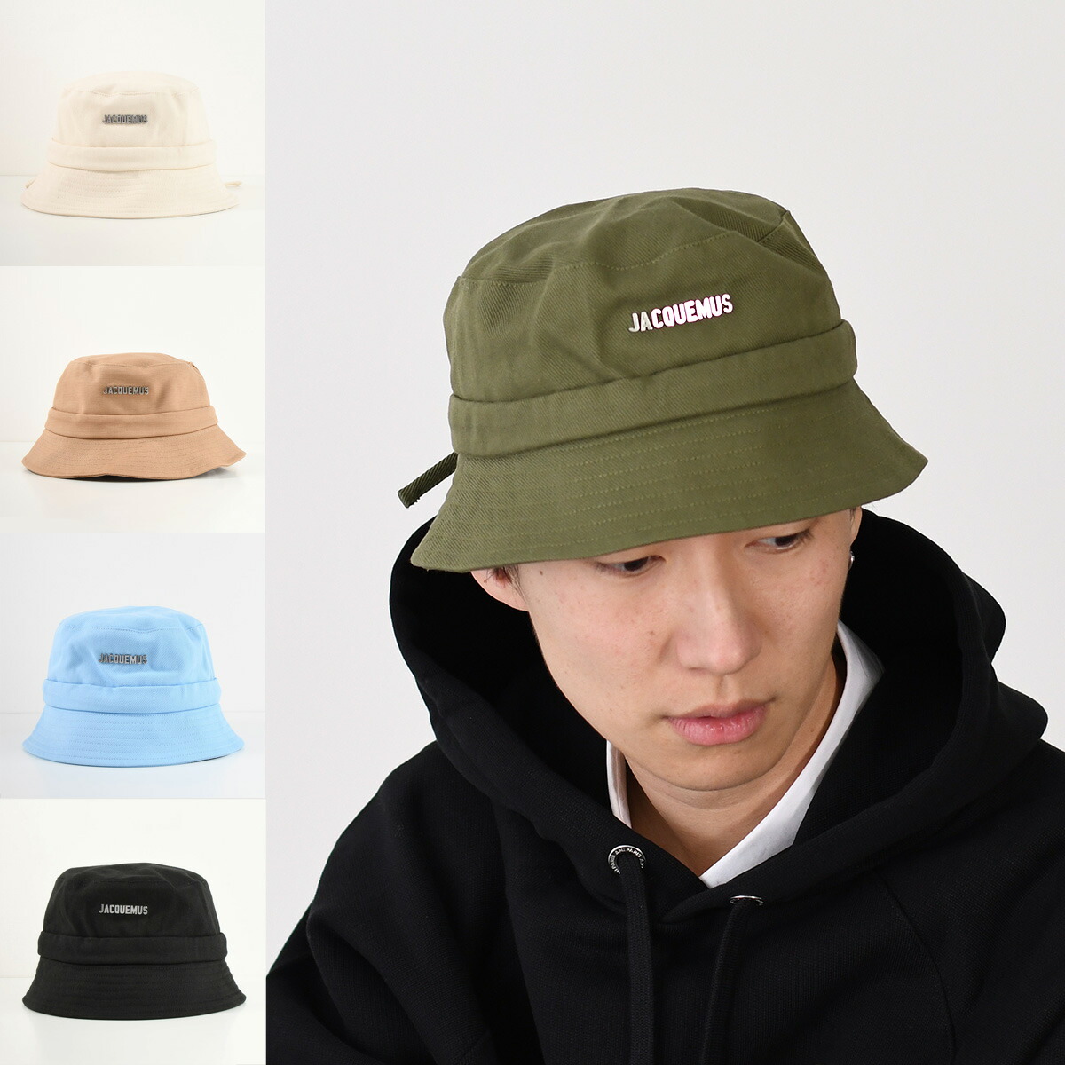 楽天市場】JACQUEMUS ジャックムス 帽子 ハット 223AC001 LE BOB GADJO