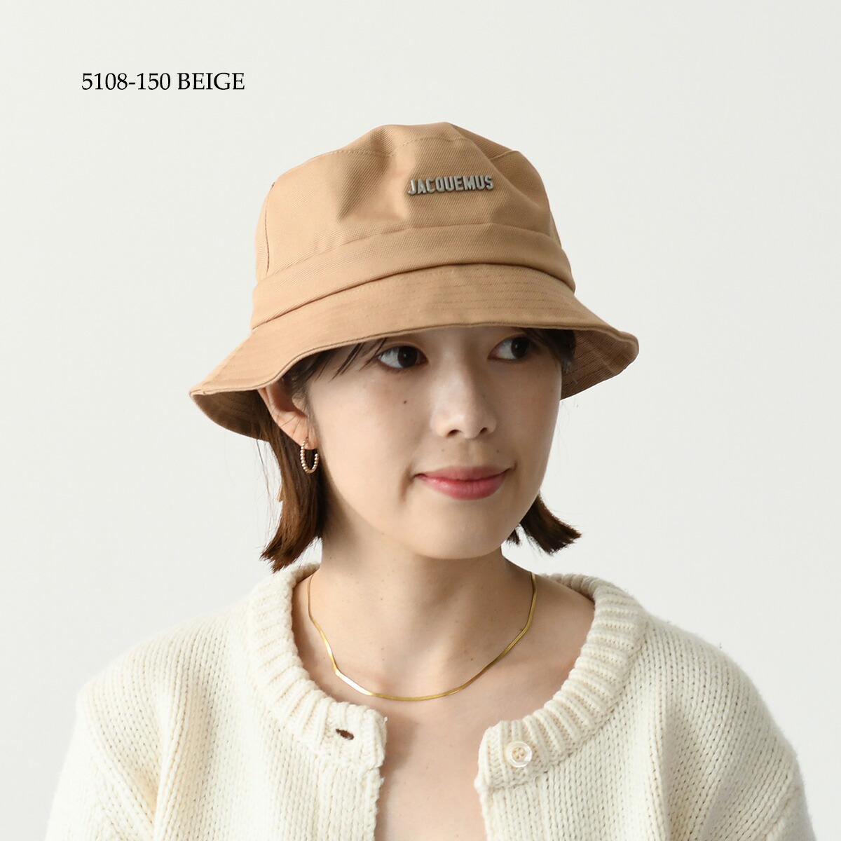 楽天市場】JACQUEMUS ジャックムス 帽子 ハット 223AC001 LE BOB GADJO